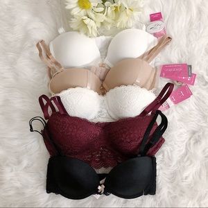 Xhilaration (5x) 32B Bra Bundle